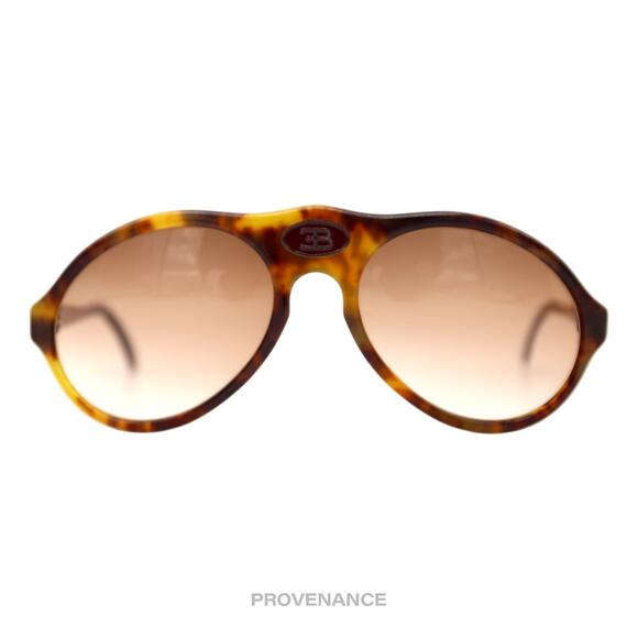 🔴 Bugatti Teardrop Logo Sunglasses - Havanna Brown - Picture 1 of 11